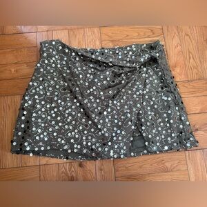 Zara Olive Green Skort